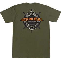 DARK SEA X HUNT TEE SS MILITARY GREEN SMALL